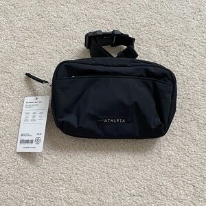 Athleta Black Crossbody Bag NWT